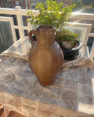 Antica Brocca in Gres Ceramico Invetriato