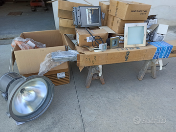 Set completo illuminazione da esterno