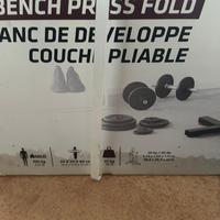 Panca reclinabile con portabilanciere