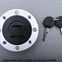 Tappo benzina tipo originale con chiave per SUZUKI