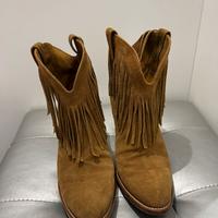 Saint Laurent New Western 80 stivali western