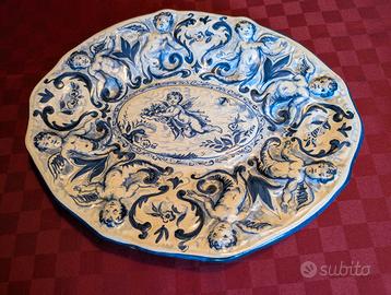 Piatto vintage in ceramica di Albisola G. Mazzotti