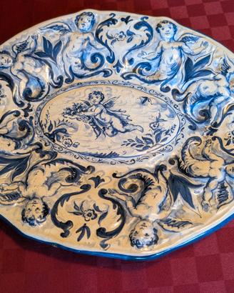 Piatto vintage in ceramica di Albisola G. Mazzotti