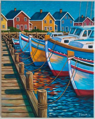 Quadro  olio su tela