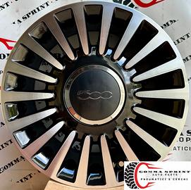 4 CERCHI IN LEGA ORIGINALI RAGGIO 15 FIAT 500