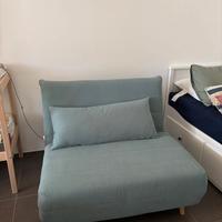 Poltrona letto 1 posto divano letto pieghevole