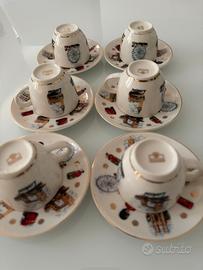 Tazzine e piattini caffè artigianali Londra