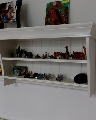 libreria sospesa bianca Ikea