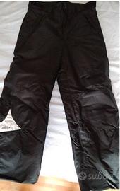 Pantaloni imbottiti da sci tg m neri