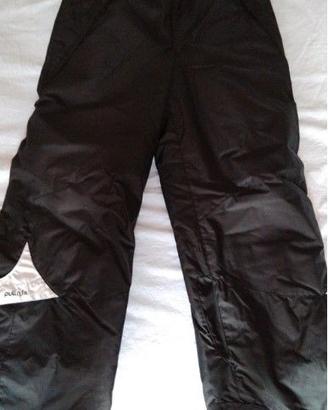 Pantaloni imbottiti da sci tg m neri