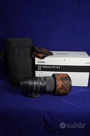 Sigma 150-600mm F5-6.3 DG per Canon