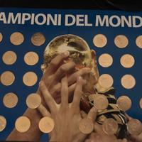 Monete collezione "CAMPIONI DEL MONDO" calcio