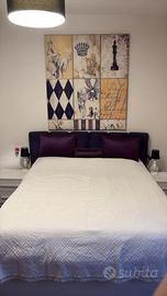 letto matrimoniale misure standard con cassone