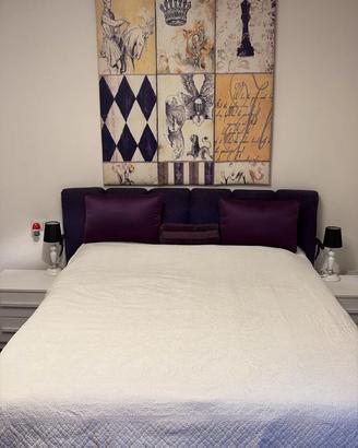 letto matrimoniale misure standard con cassone