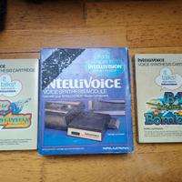 Intellivoice per Mattel Intellivision + 2 giochi 