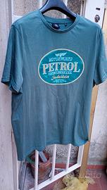 T-shirt Petrol Industries oil green 100% cotone XL