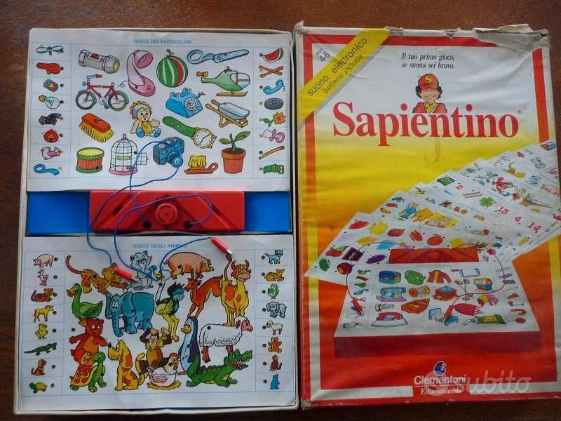 Sapientino Clementoni anni 80 vintage versione ita - Tutto per i bambini In  vendita a Rovigo