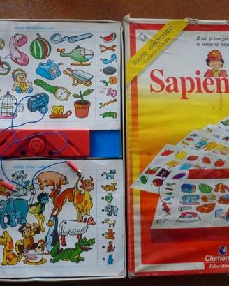 Sapientino Clementoni anni 80 vintage versione ita