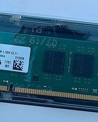 MEMORIA RAM CRUCIAL - 8 GB DDR3L - 1600 MHz