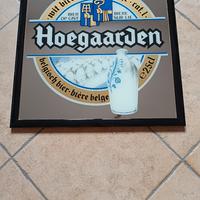 Specchio vintage birra Hoegaarden