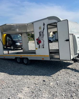 Rimorchio chiuso cresci paf XL