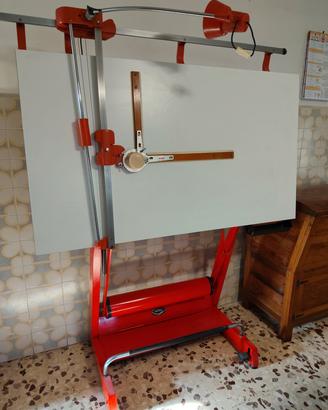 Tavolo da disegno Mautren-Mec con tecnigrafo Zucor