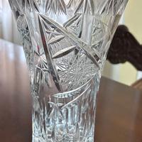 Vaso cristallo molato