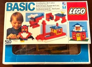 Lego Basic 510 anno 1985 vintage sigillato MISB