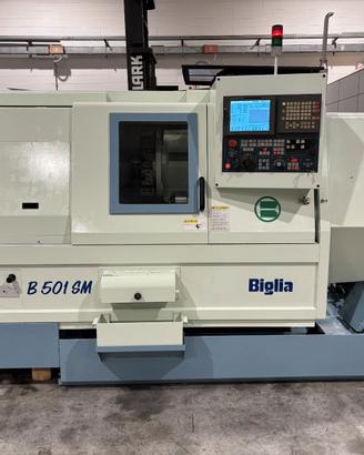 Tornio biglia b 501 sm motorizzato