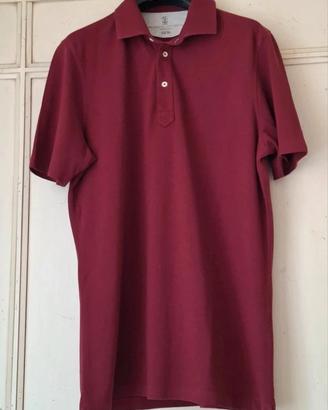 Polo Brunello Cucinelli; taglia: M; maniche corte;