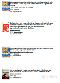 Libri scolastici usati