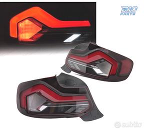 FANALI BMW F22 F23 F87 LED ROSSO AFFUMICATO