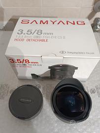 samyang 8 mm II per canon