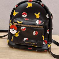 🍥 Zainetto Pokémon original total black 🌸