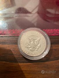 Kennedy Half Dollar 1969 D - Argento