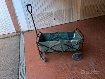 carrello 4 ruote pieghevole 