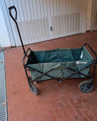 carrello 4 ruote pieghevole 