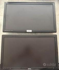 2 monitor BenQ da 21,5” full HD - DA TESTARE