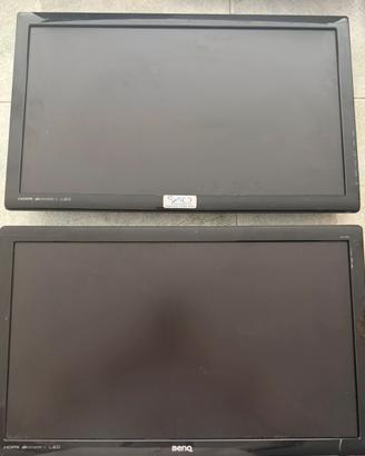 2 monitor BenQ da 21,5” full HD - DA TESTARE