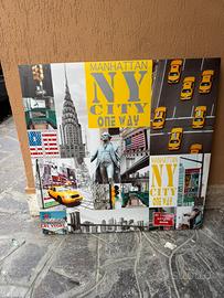 Quadro Manhattan NY City One Way – New York