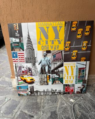 Quadro Manhattan NY City One Way – New York