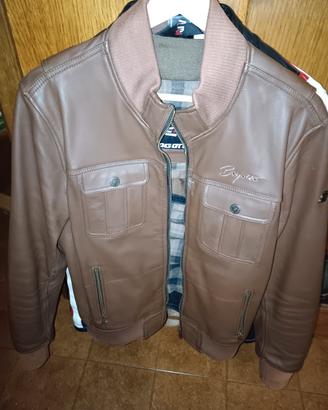 Giacca pelle moto Bogotto