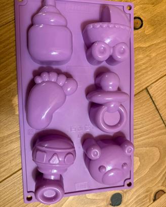 Stampo in silicone per dolci a forma di oggetti pe