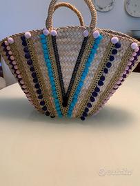 Borsa paglia Amicuore