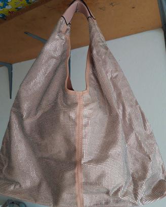 Borsa rosa brillantini