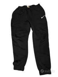 Pantaloni Nike uomo L neri jogger con Swoosh
