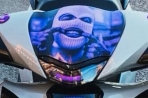 Cupolino + wrap sh 125