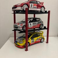 Ascensore 3 posti miniature auto 1/18