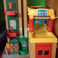 garage fisher price 