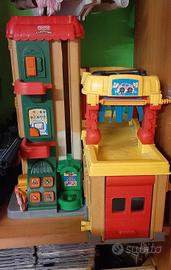 garage fisher price 